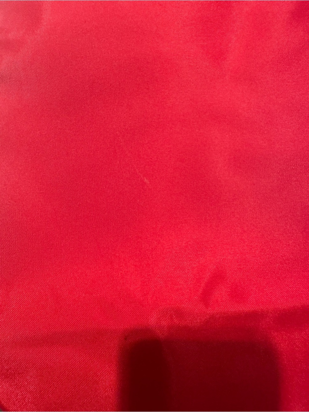 Longchamp XL Le Pliage Foldable Tote in Deep Red with Brown Leather - Picture 9 of 9